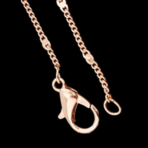 HAND Crafted Fawn Kitty Necklace on Gold Plate Chain - Picture 2 of 6